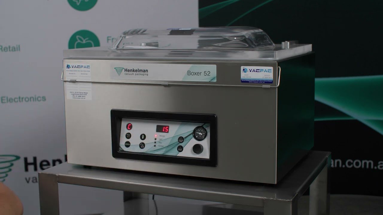 How to Run the Pump Cleaning Cycle on Your Henkelman Vacuum Sealer